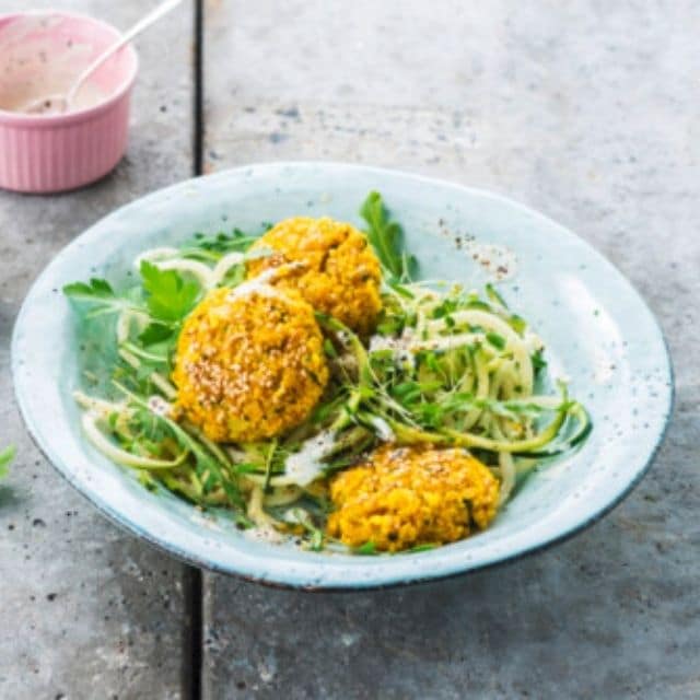 Galettes de carottes aux graines de sésame